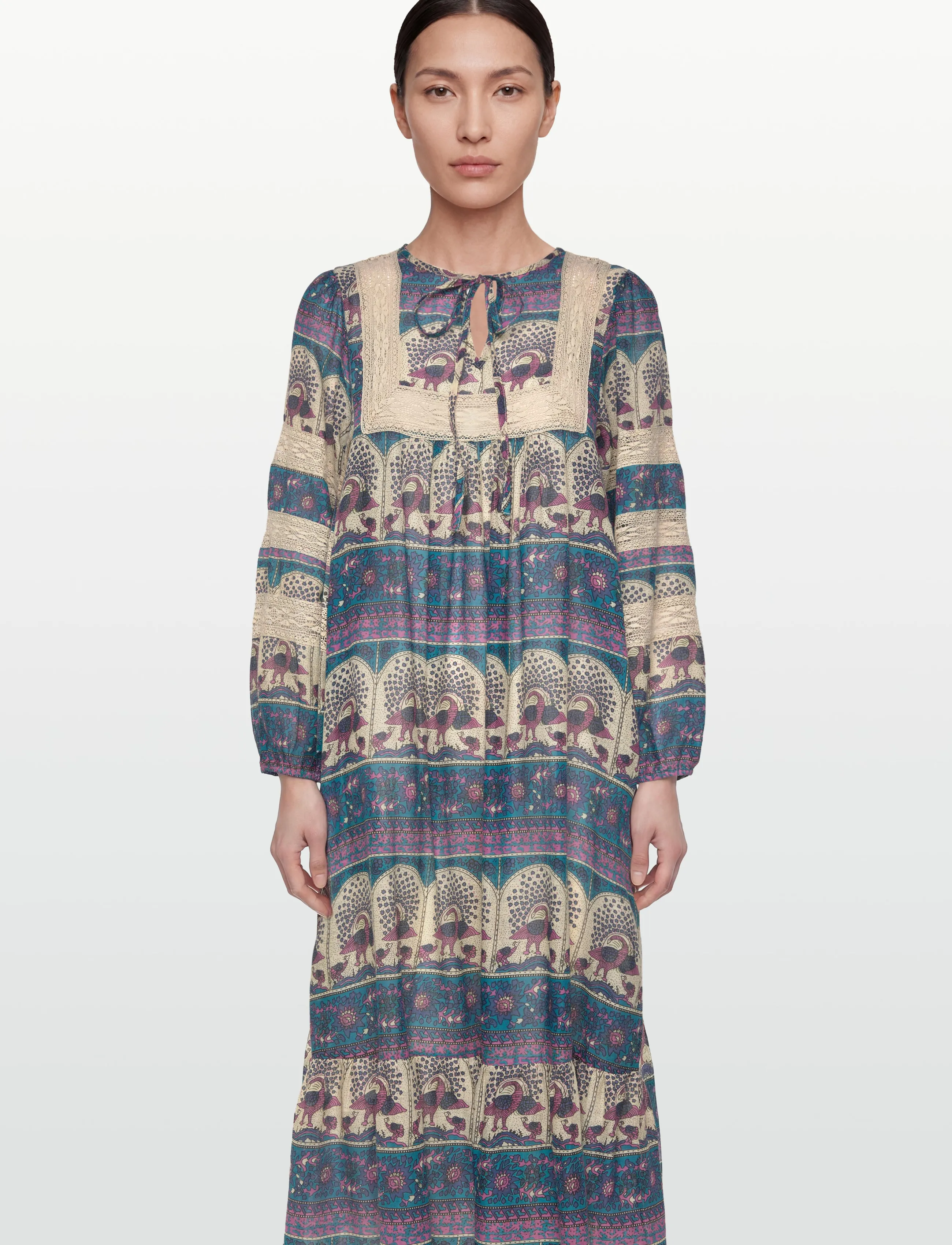 Lollys Laundry - LatourLL Maxi Dress - maxi dresses - blue - 4