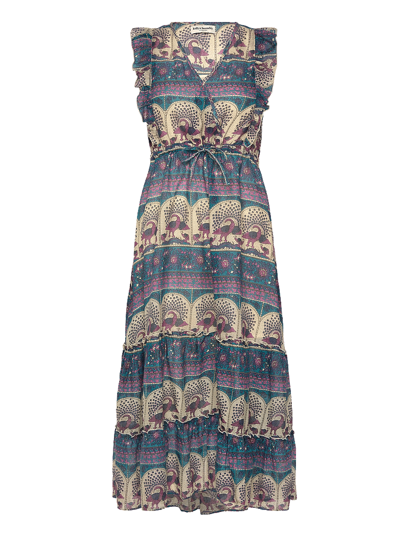 Lollys Laundry - SamoLL Midi Dress - maxiklänningar - 20 blue - 1