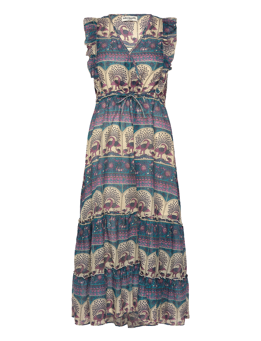 Lollys Laundry - SamoLL Midi Dress - maxikleider - 20 blue - 1