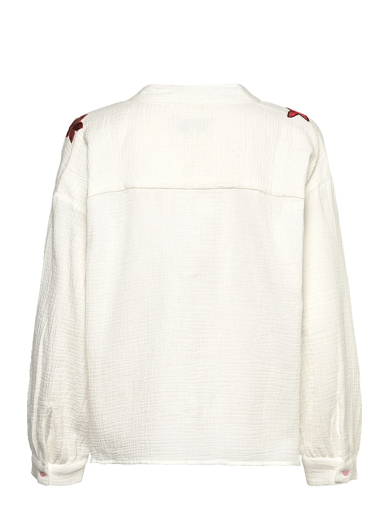 Lollys Laundry - ScottieLL Shirt LS - pikkade varrukatega pluusid - creme - 2