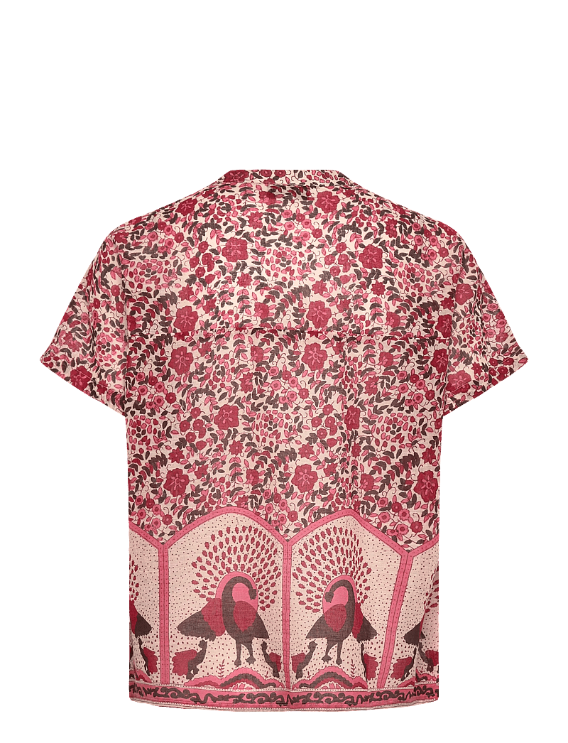Lollys Laundry - MyaLL Shirt - overhemden met korte mouwen - red - 2