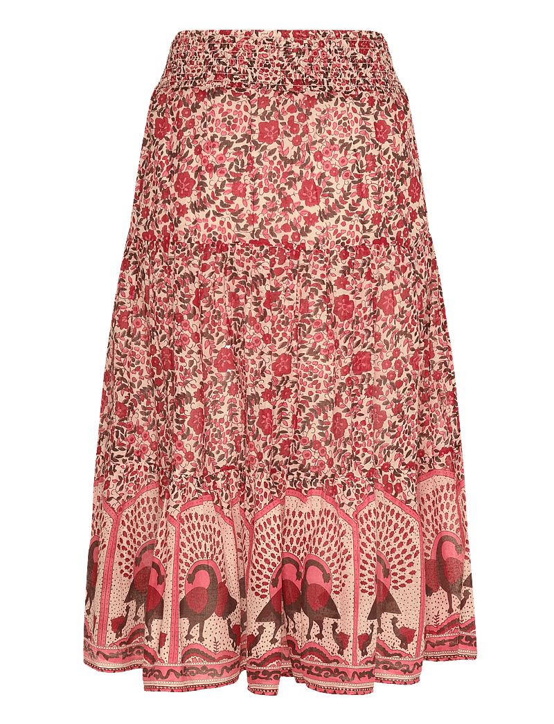 Lollys Laundry - SunnyLL Midi Skirt - midi-röcke - red - 2