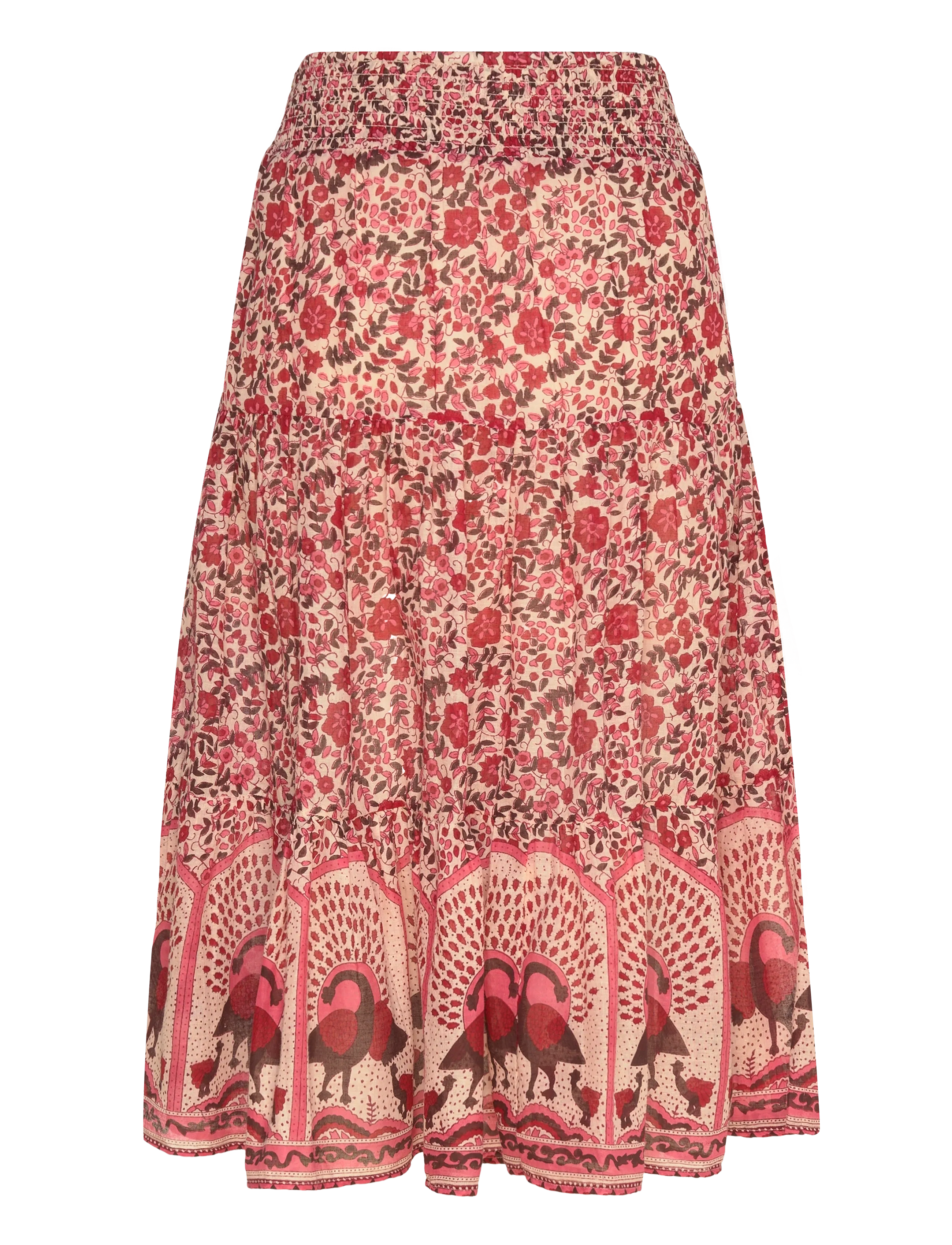 Lollys Laundry - SunnyLL Midi Skirt - midi skirts - red - 2