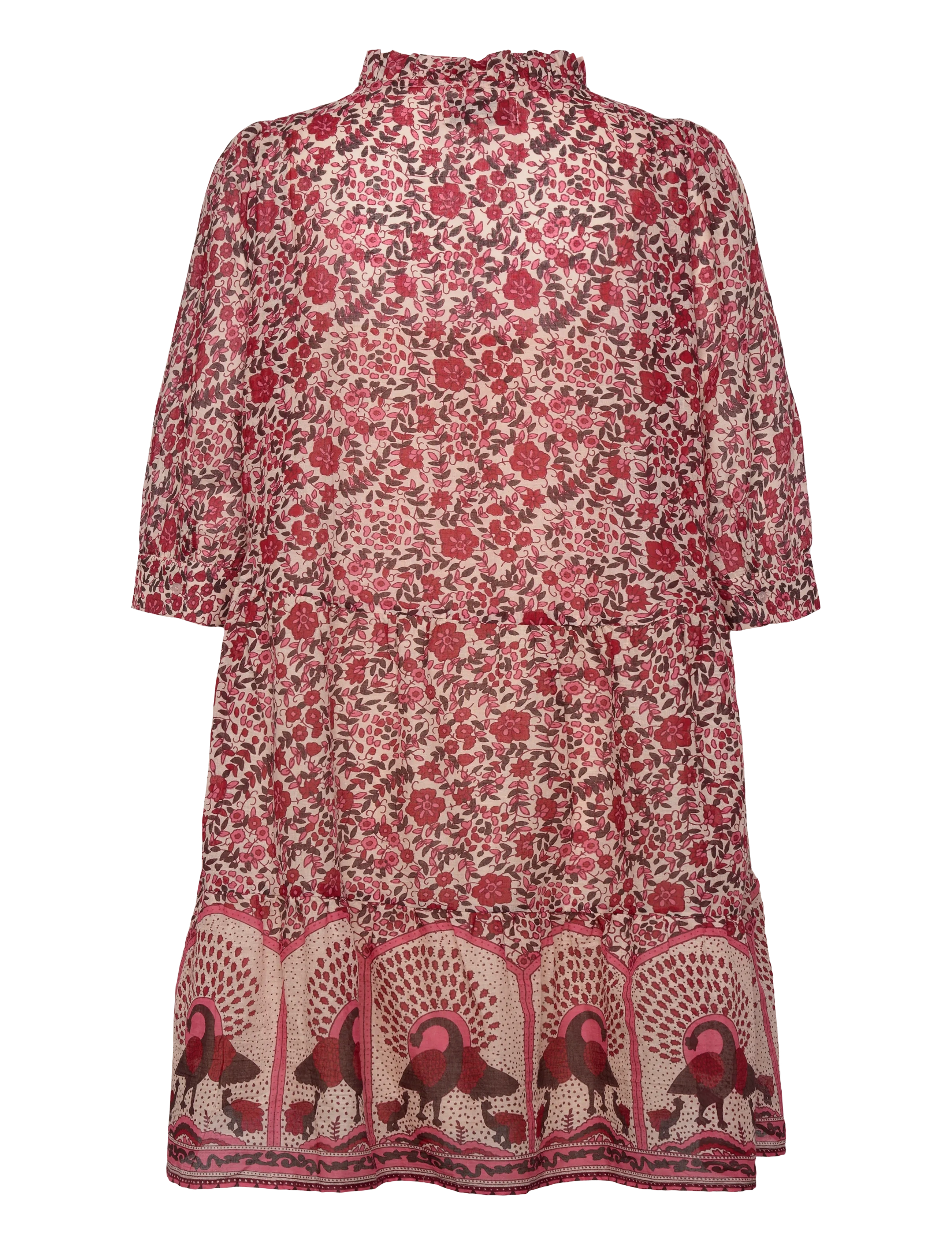 Lollys Laundry - SabineLL Short Dress - minikleidid - red - 2
