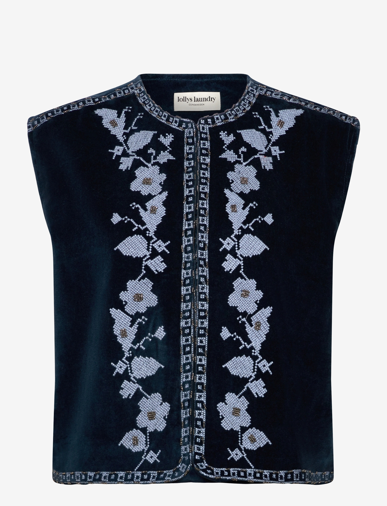 Lollys Laundry - BinLL Vest SL - herbstjacken - blue - 0