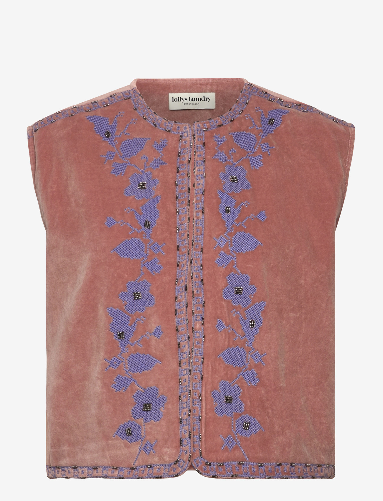 Lollys Laundry - BinLL Vest SL - frühlingsjacken - dusty rose - 1