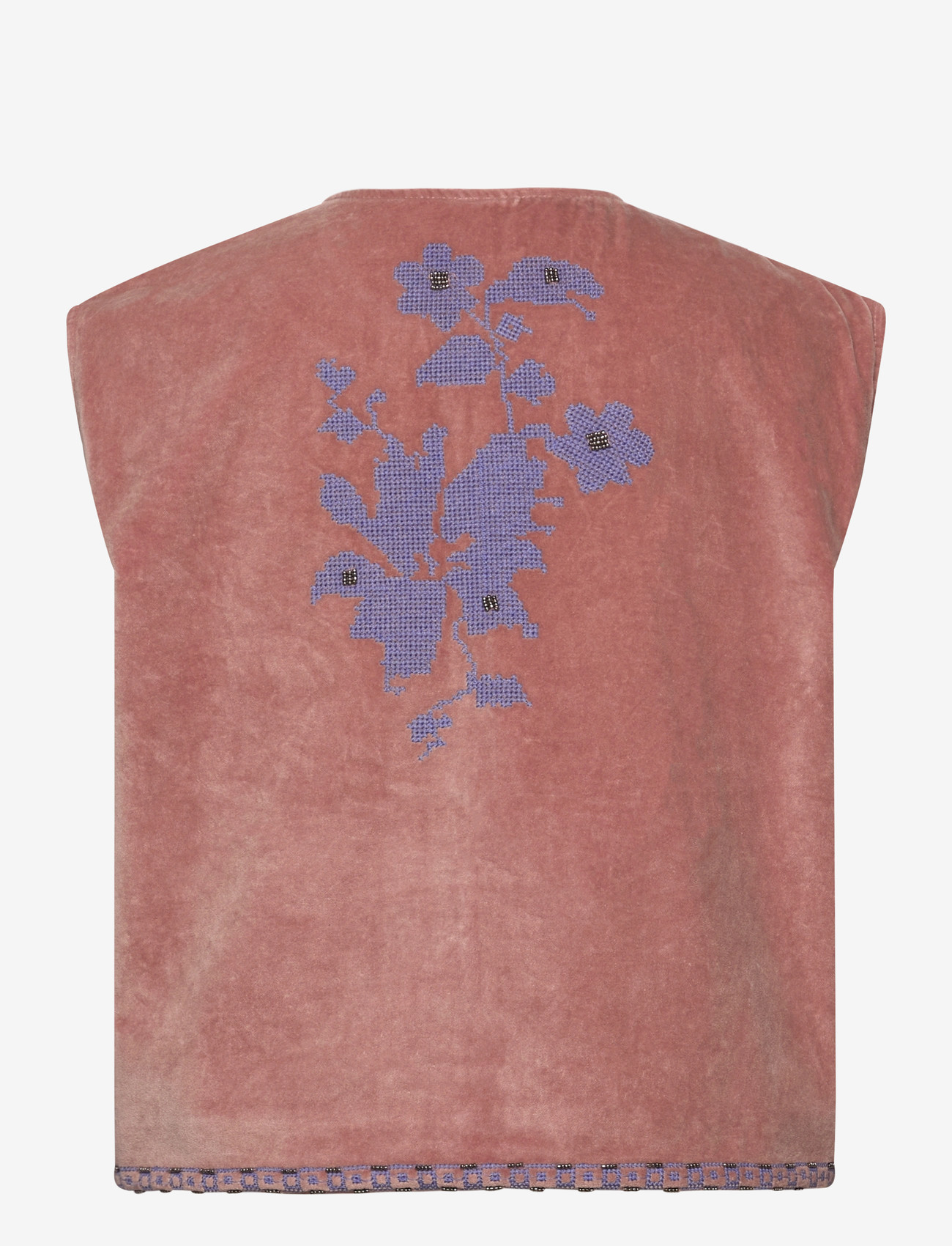 Lollys Laundry - BinLL Vest SL - frühlingsjacken - dusty rose - 2