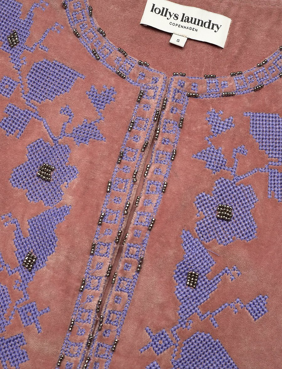 Lollys Laundry - BinLL Vest SL - kurtki wiosenne - dusty rose - 5