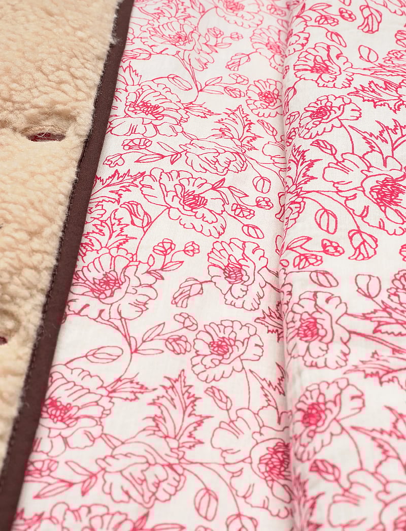 Lollys Laundry - JaceLL Love Vest SL - fliis- ja teddy-vestid - beige - 4