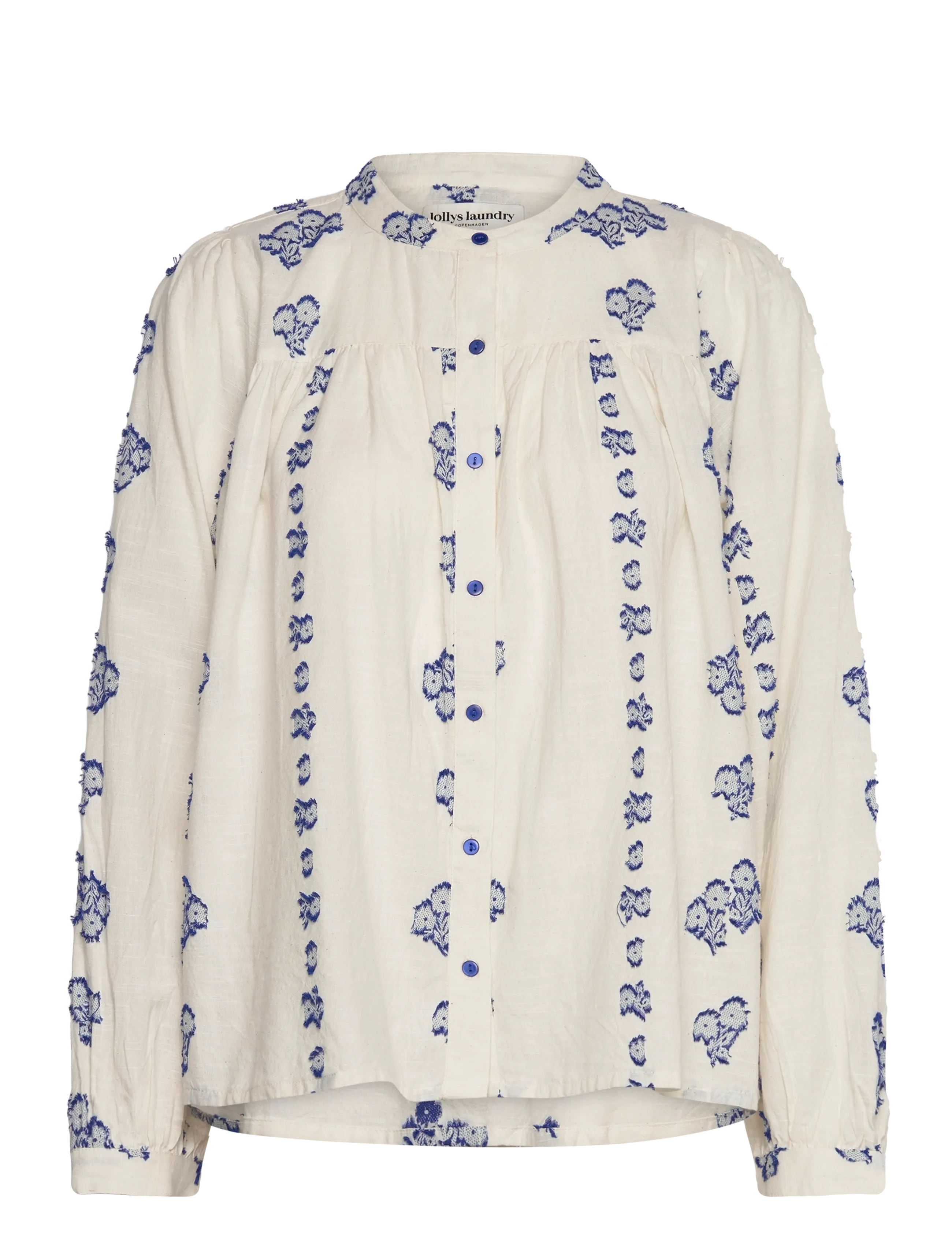LOLLYS LAUNDRY Nickyll Shirt Cream - M - Damen