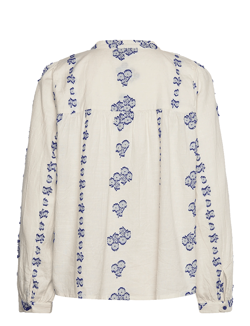 Lollys Laundry - NickyLL Shirt - langærmede skjorter - creme - 2