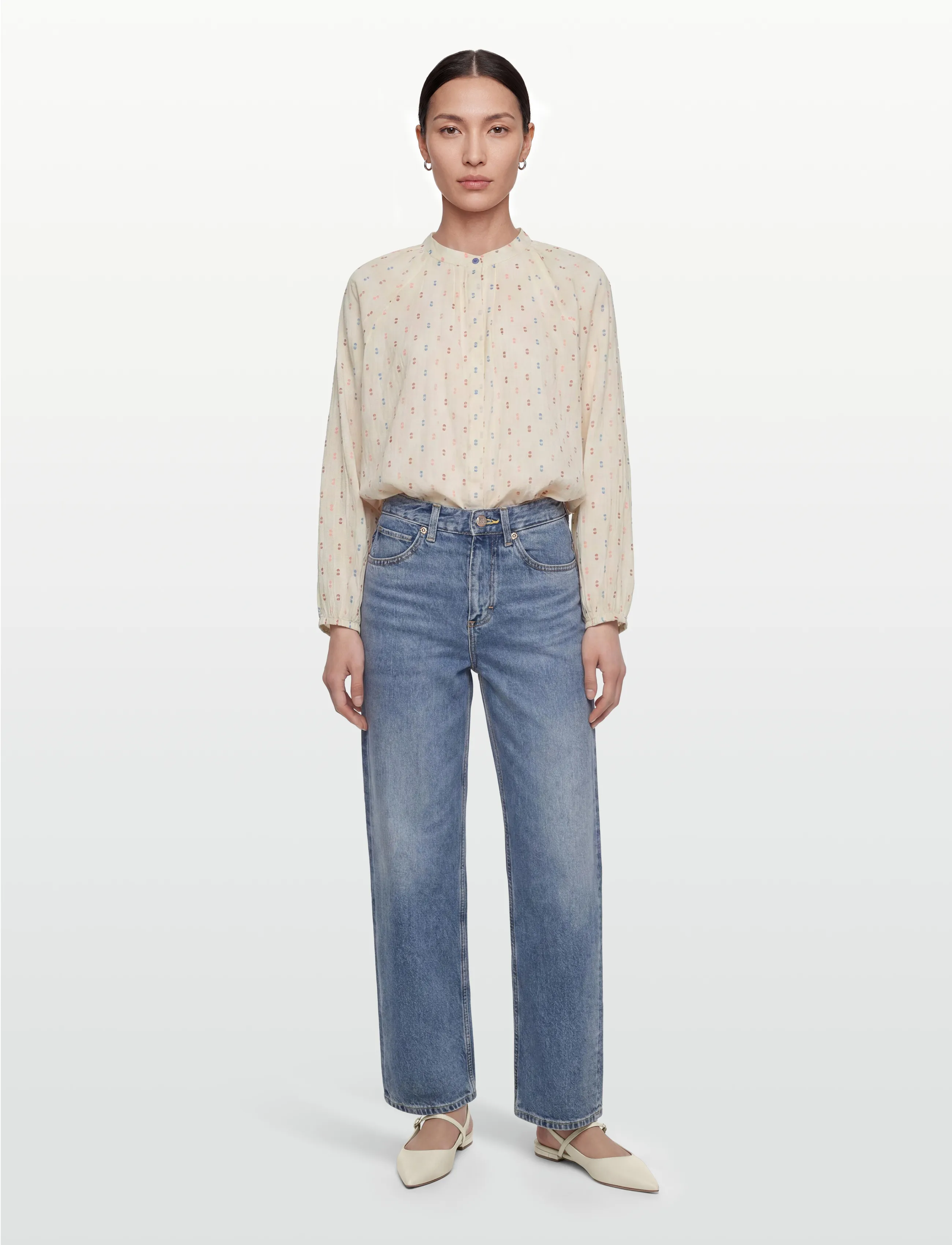 Lollys Laundry HaileyLL Shirt - Shirts - CREME / cream
