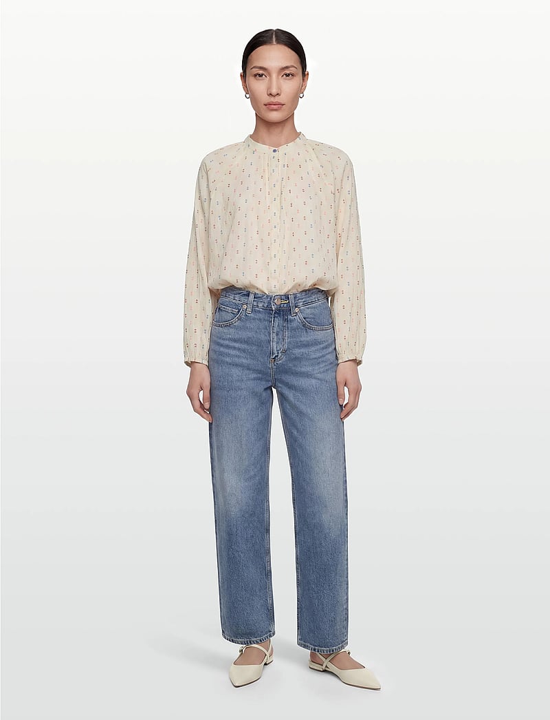 Lollys Laundry - HaileyLL Shirt - langærmede skjorter - creme - 0