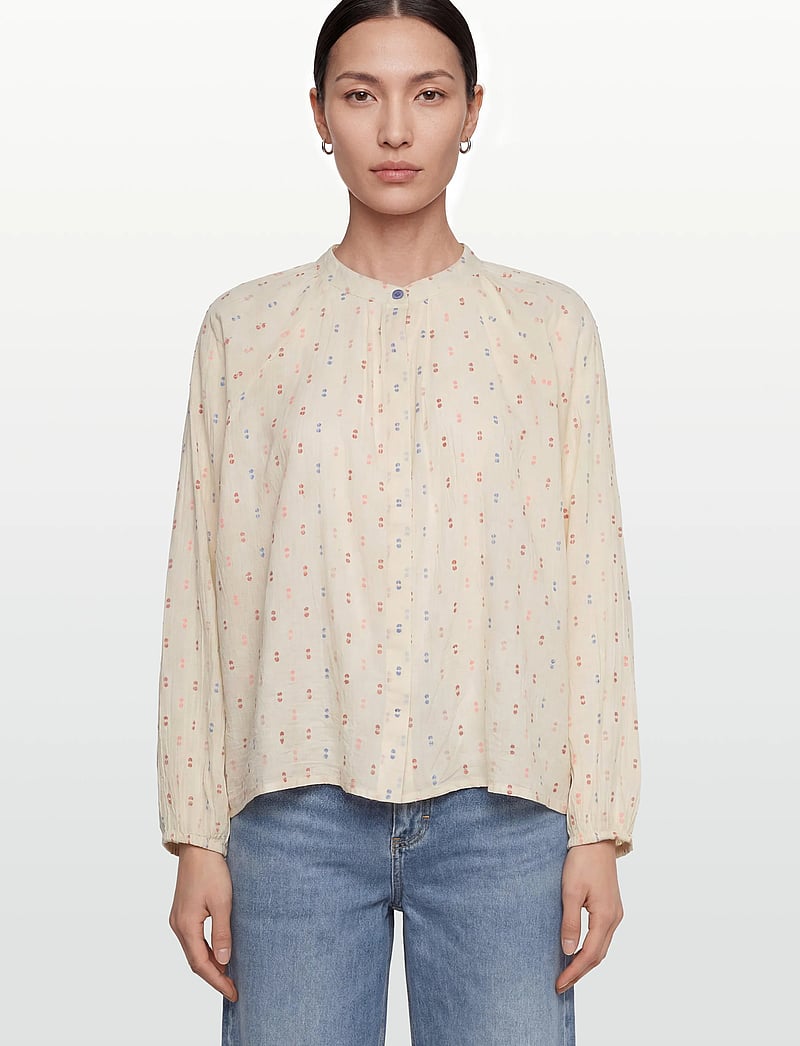 Lollys Laundry - HaileyLL Shirt - langærmede skjorter - creme - 3