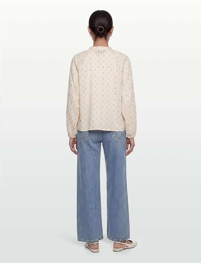 Lollys Laundry - HaileyLL Shirt - langærmede skjorter - creme - 4