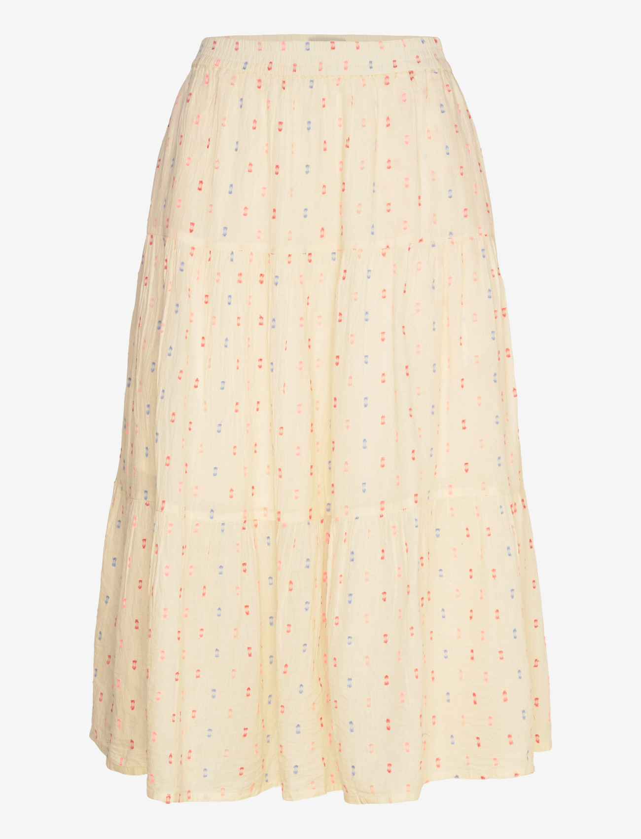 Lollys Laundry - MorningLL Midi Skirt - midiseelikud - creme - 1