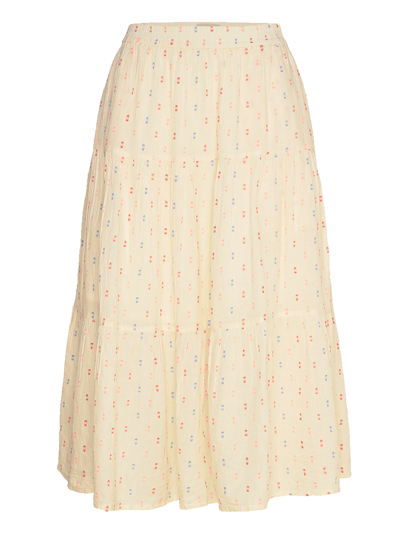 Lollys Laundry - MorningLL Midi Skirt - midiseelikud - creme - 1