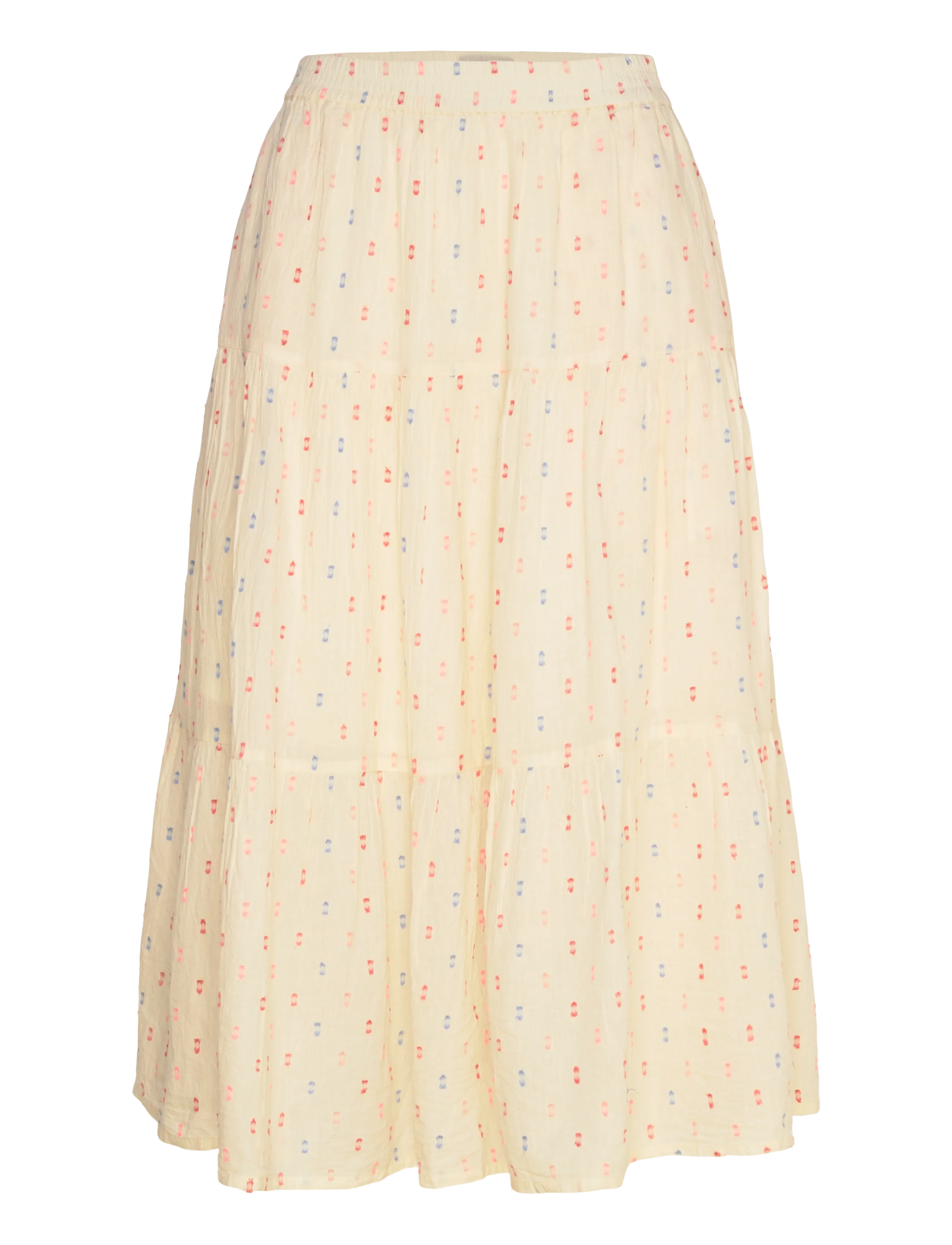 Lollys Laundry MorningLL Midi Skirt - Tøj - CREME / cream
