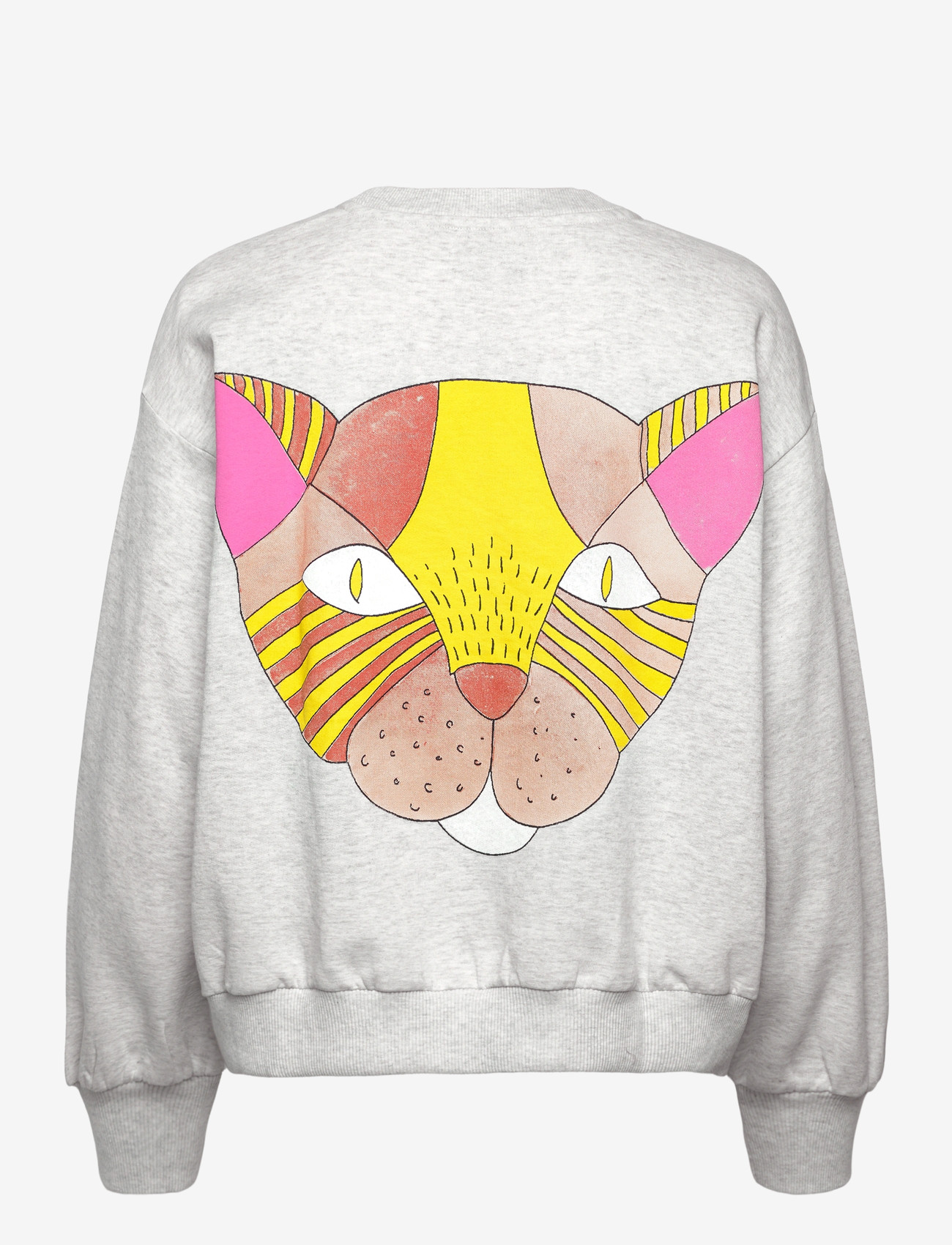 Lollys Laundry - SydneyLL Cat Sweatshirt LS - mode trends - light grey melange - 2