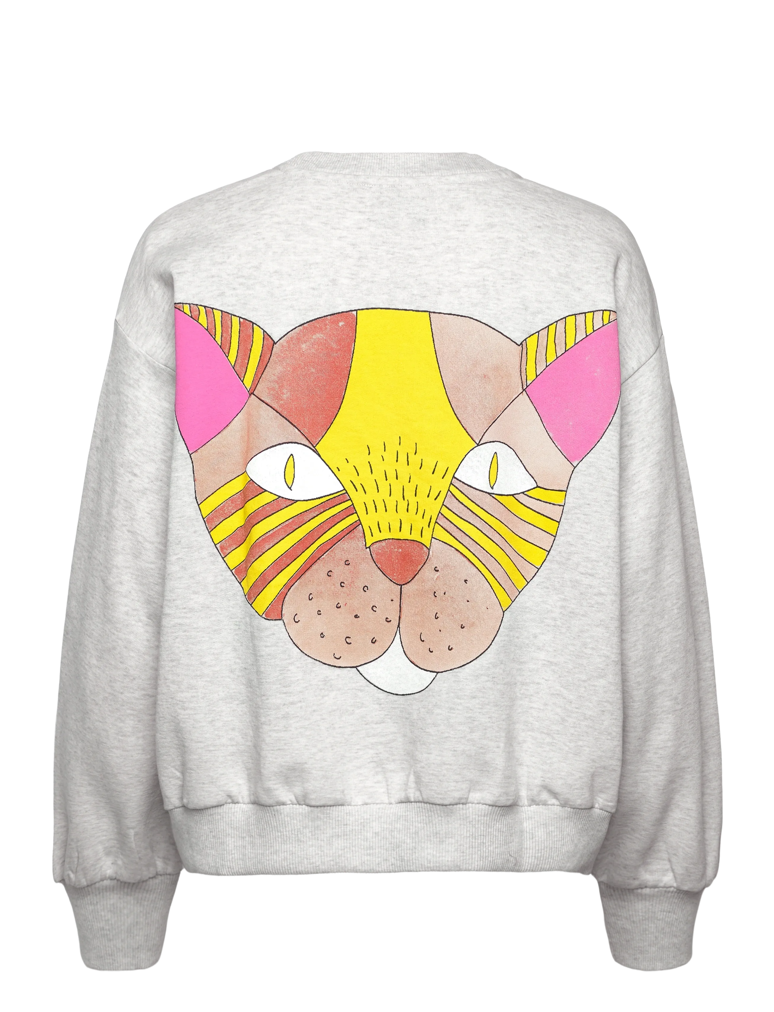 Lollys Laundry - SydneyLL Cat Sweatshirt LS - modetrends - light grey melange - 2