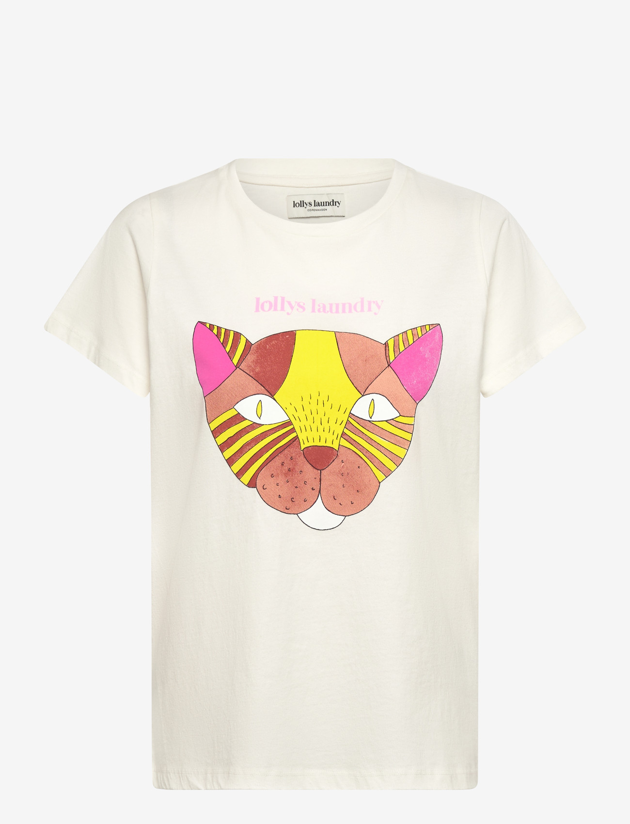 Lollys Laundry - RomaLL Cat Tee - t-shirts - white - 0