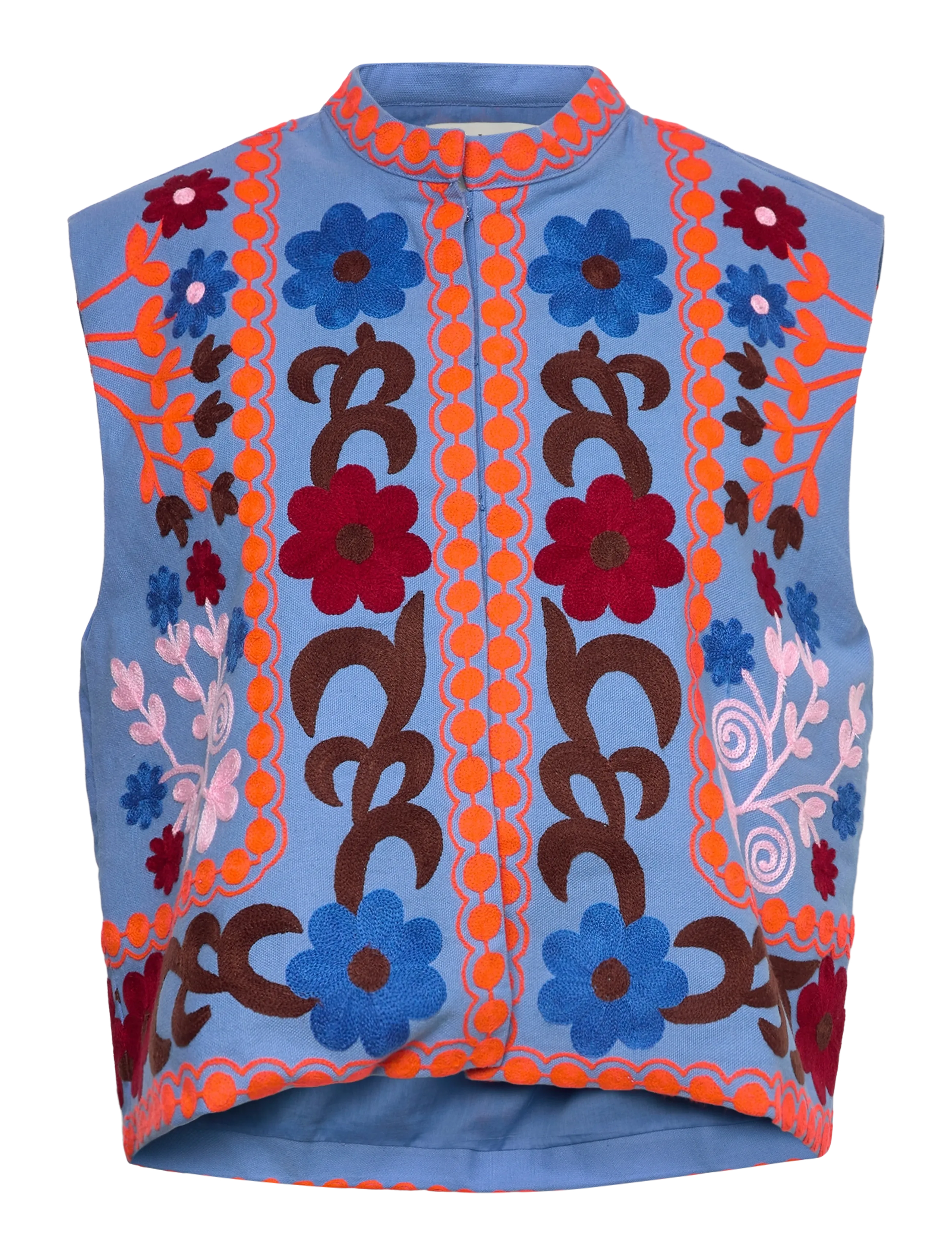 LOLLYS LAUNDRY Binll Vest Sl Blau - M - Damen