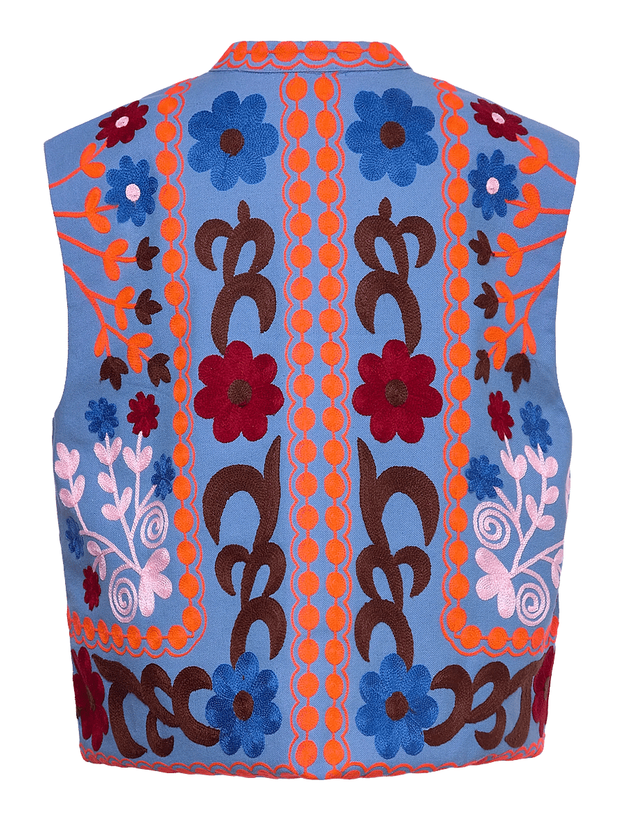 Lollys Laundry - BinLL Vest SL - kevadjoped - blue - 2