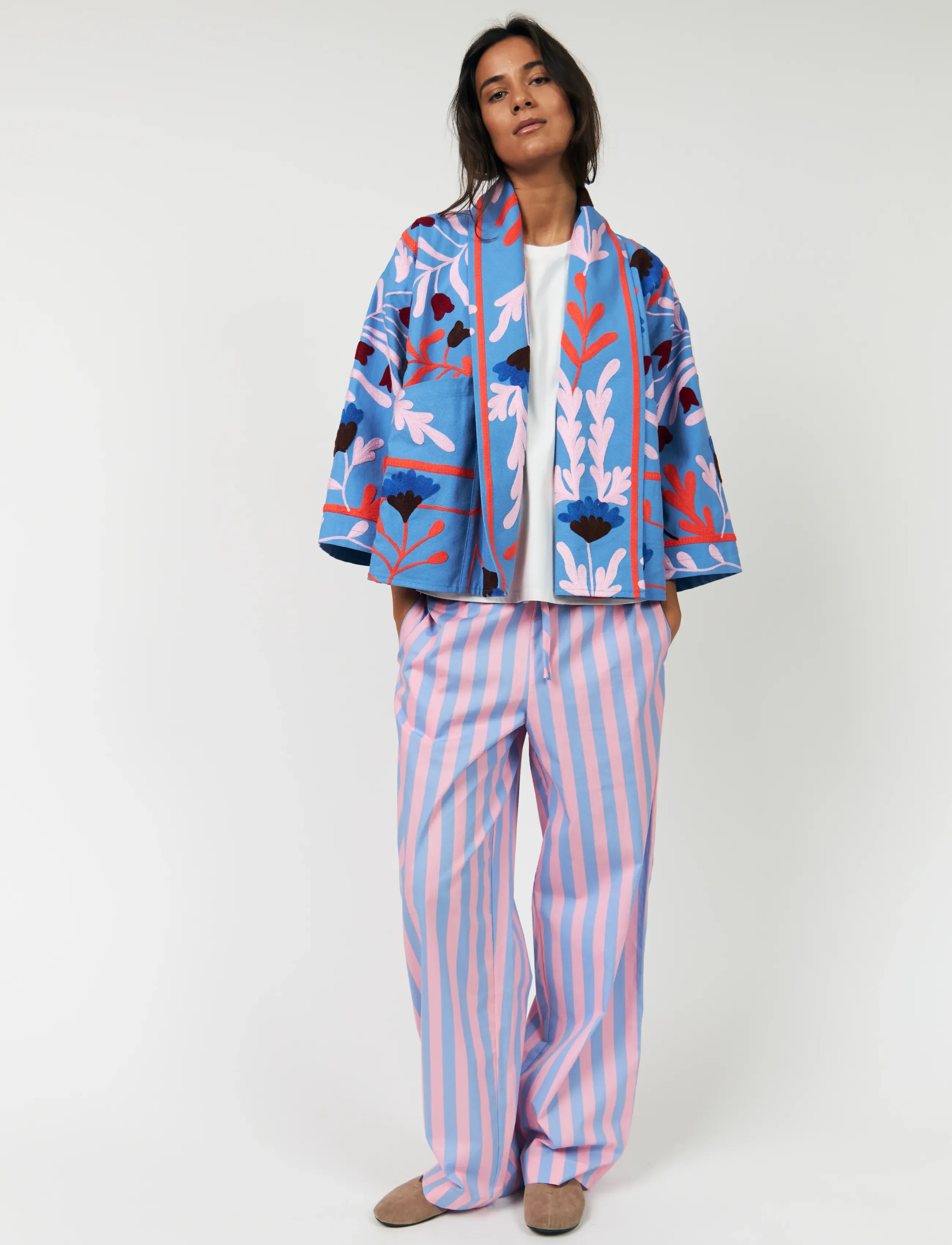 Lollys Laundry RumiLL Jacket LS - Transitional Layering - BLUE / blue