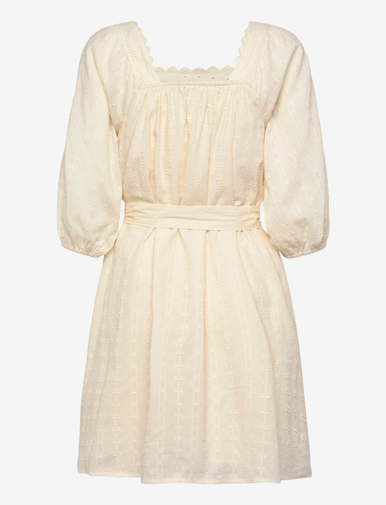 Lollys Laundry - SasharLL Short Dress SS - sommerkjoler - creme - 2