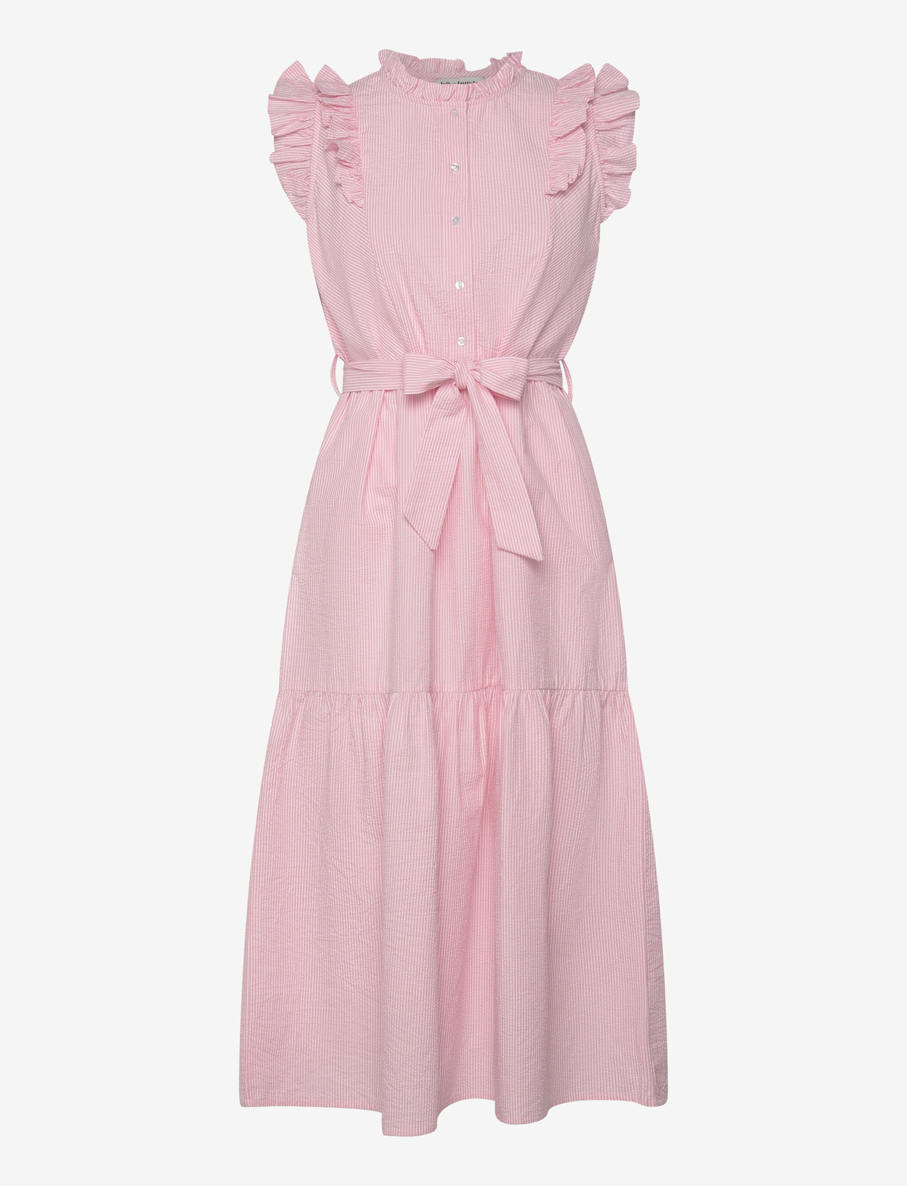 Lollys Laundry - HarrietLL Maxi Dress SL - maxi kjoler - light pink - 1
