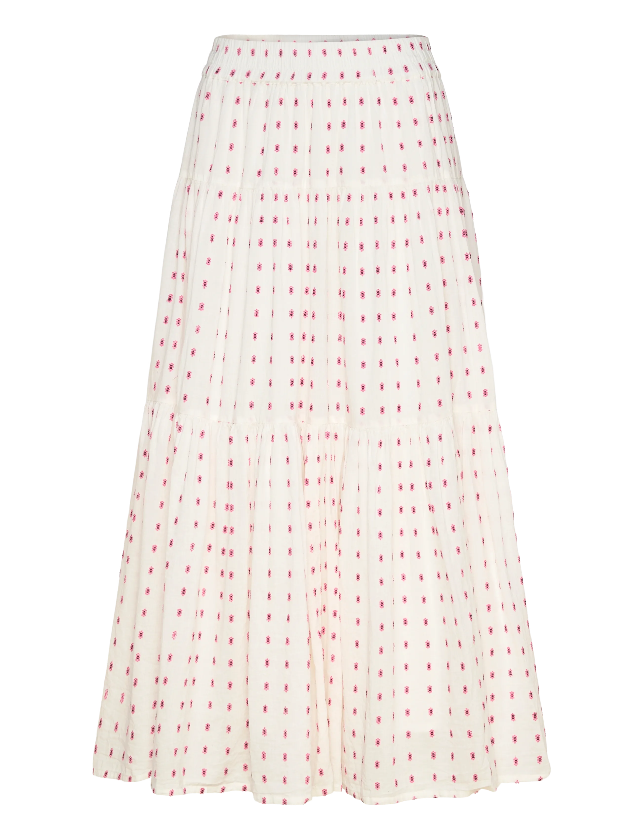 Lollys Laundry SunsetLL Maxi Skirt - Svārki - CREME / cream