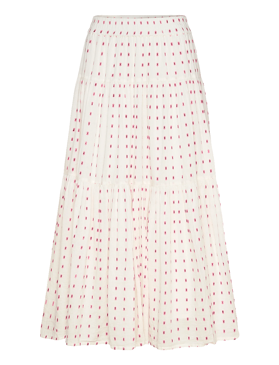 Lollys Laundry - SunsetLL Maxi Skirt - maxi röcke - creme - 1