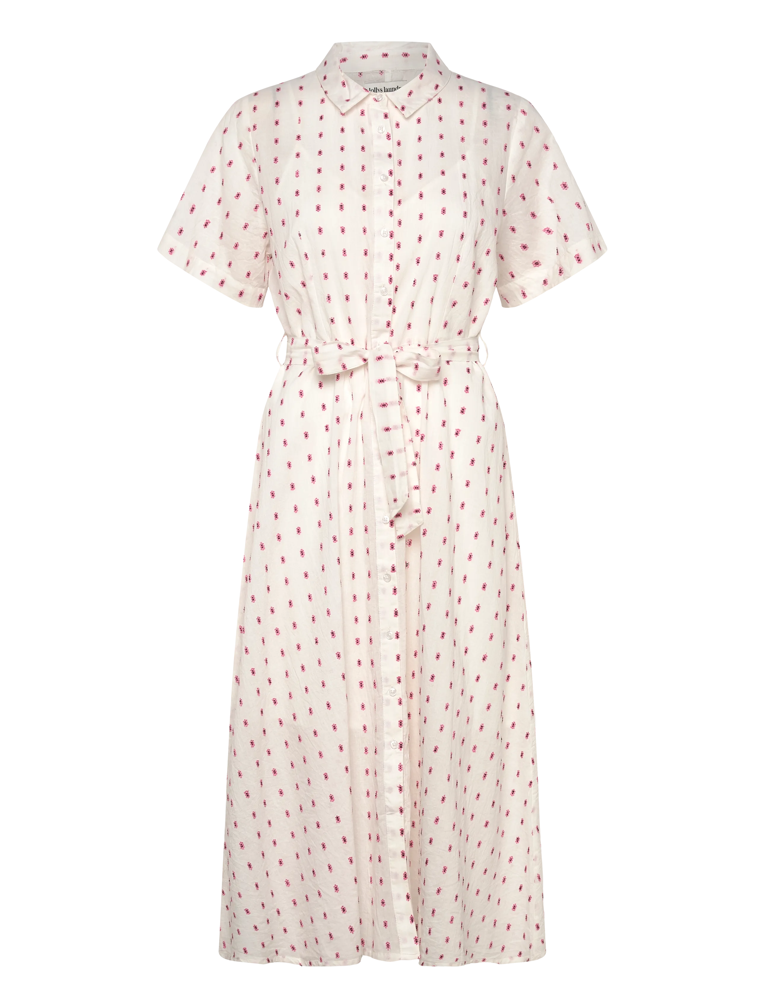 Lollys Laundry BlakeLL Midi Dress - Hemdkleider - CREME / cream