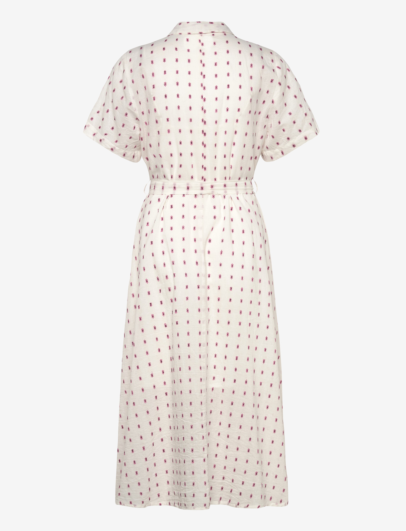 Lollys Laundry - BlakeLL Midi Dress - särkkleidid - creme - 1