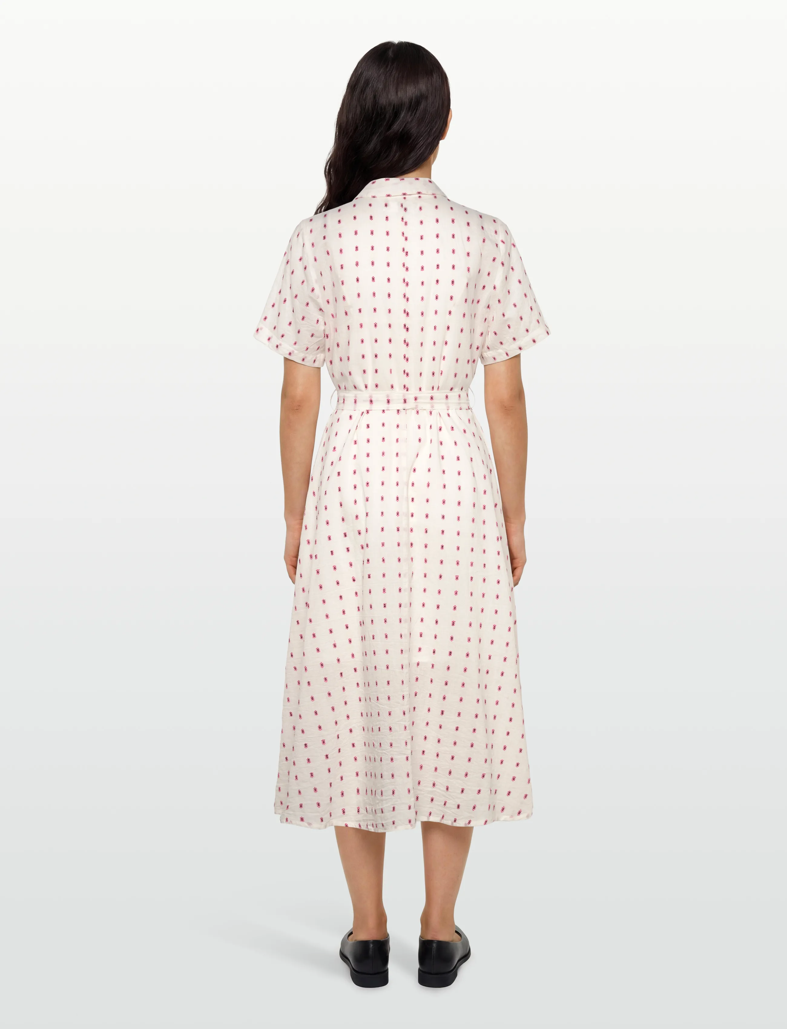 Lollys Laundry - BlakeLL Midi Dress - shirt dresses - creme - 5