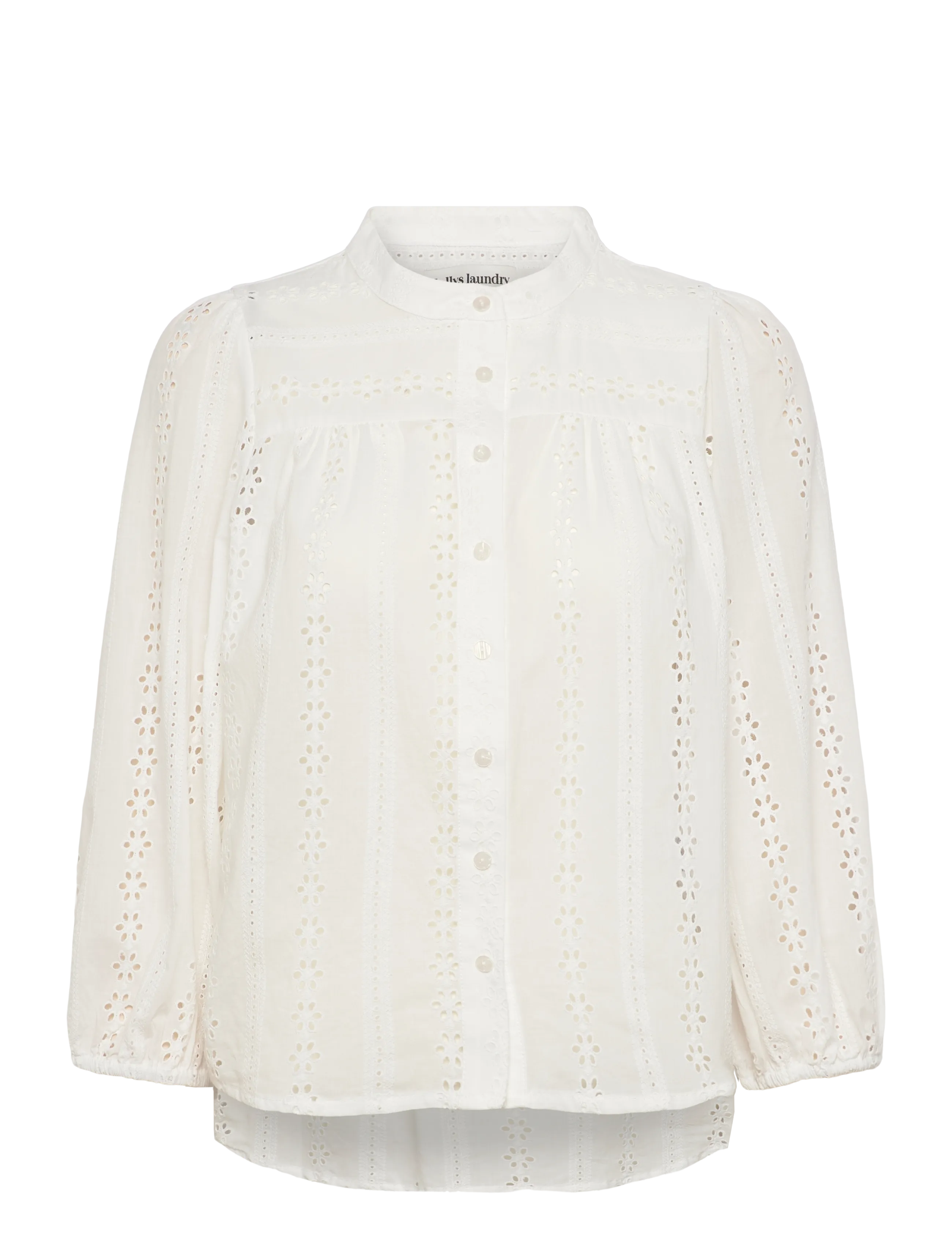 Lollys Laundry JuneLL Shirt 3/4 - Moetrendid - WHITE / white