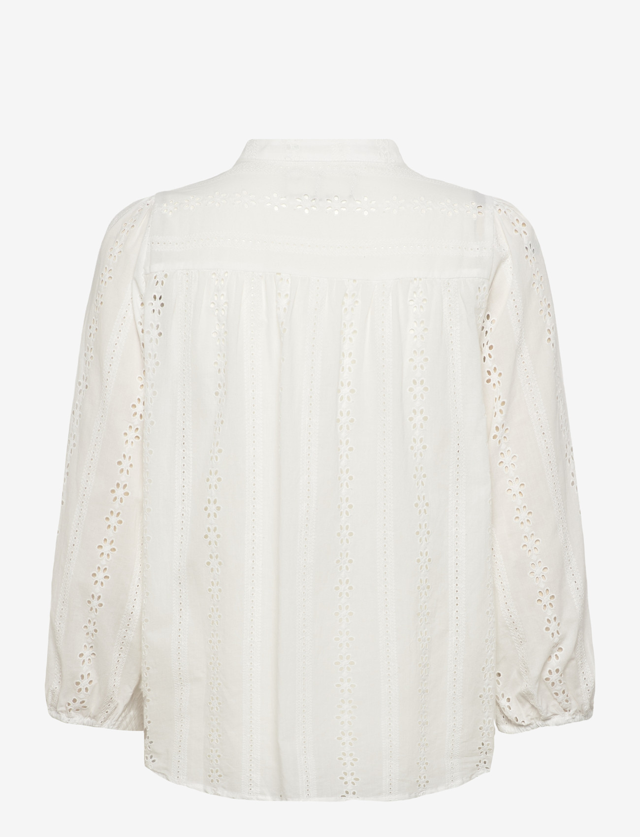 Lollys Laundry - JuneLL Shirt 3/4 - kortärmade skjortor - white - 2
