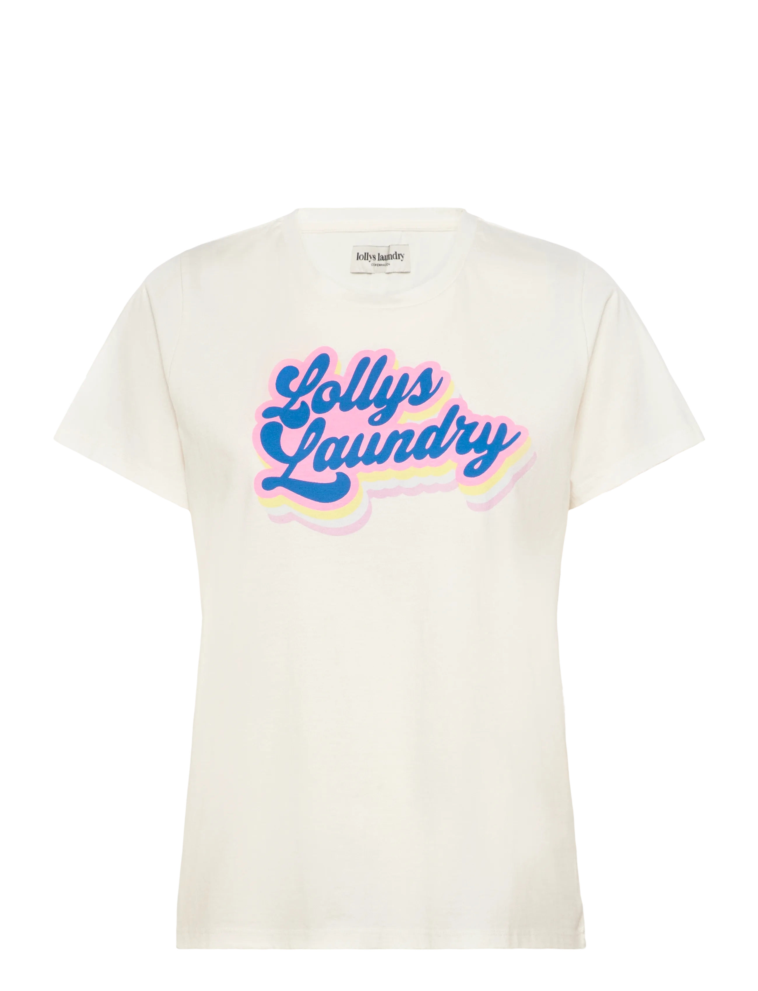 LOLLYS LAUNDRY Romall Cloud Tee Ss Weiß - S - Damen