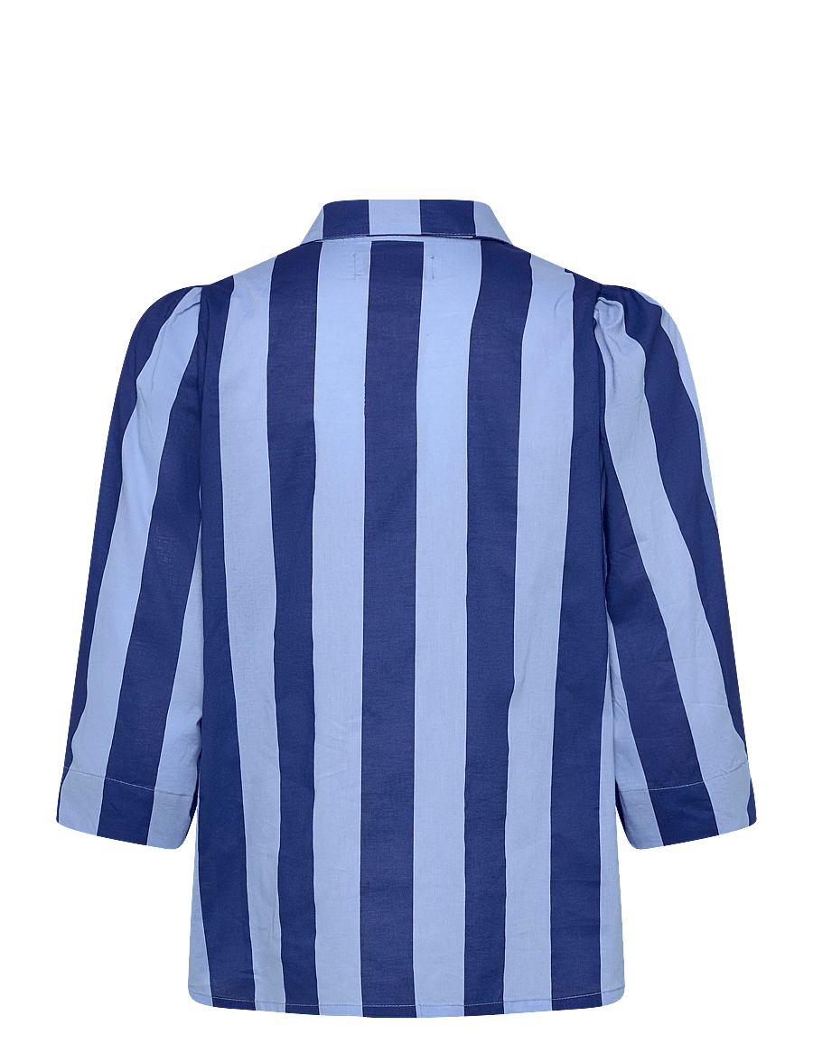 Lollys Laundry - BonoLL Shirt - kurzärmlige hemden - blue - 2