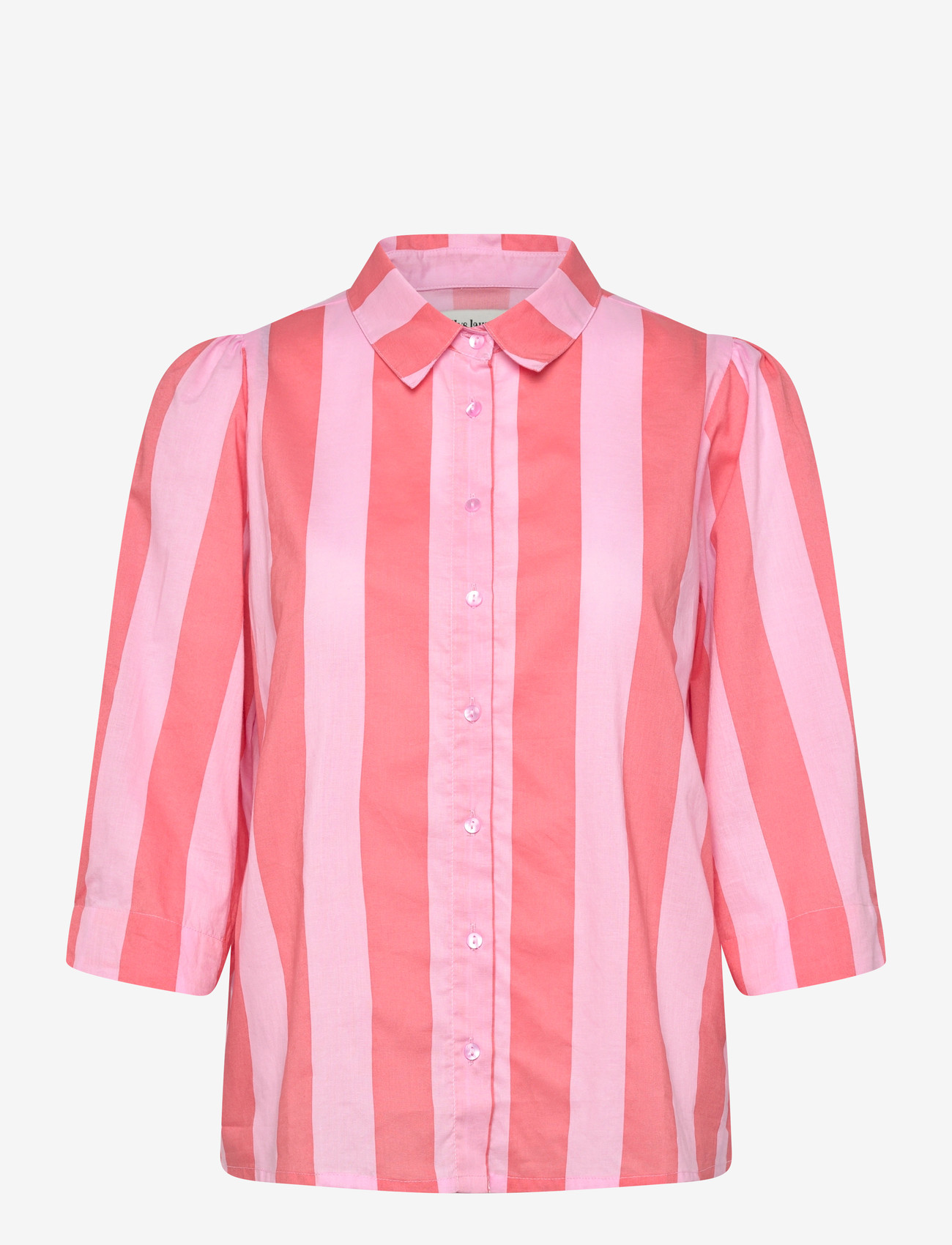 Lollys Laundry - BonoLL Shirt - kortærmede skjorter - light pink - 1