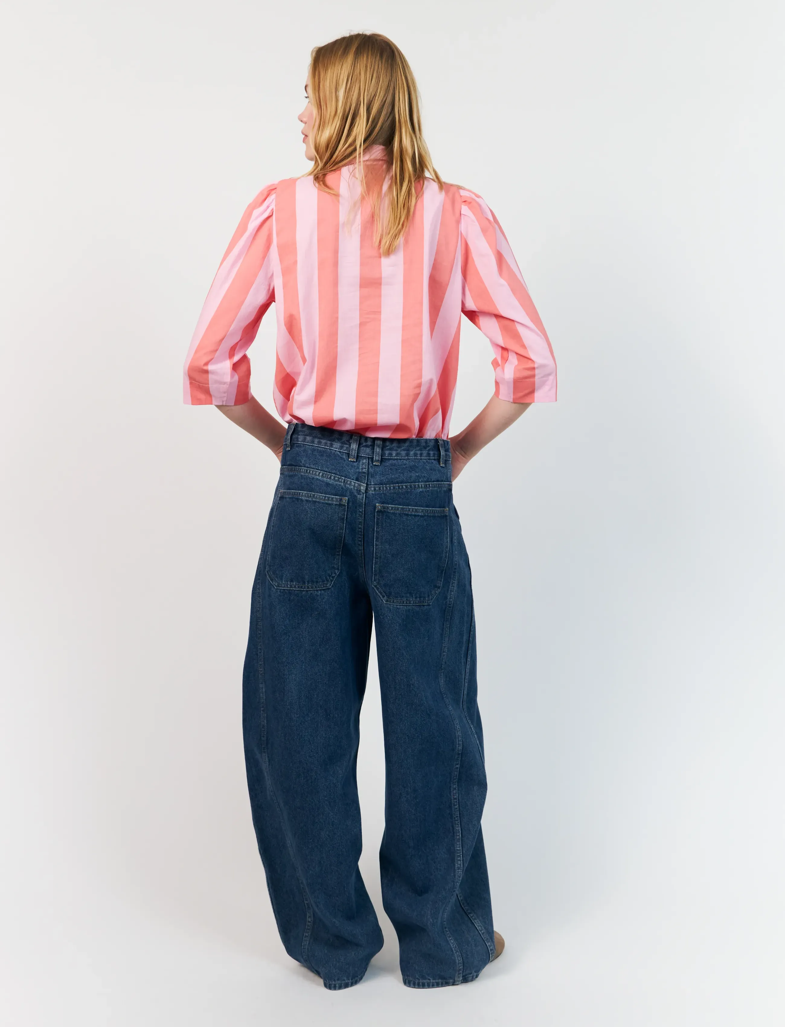 Lollys Laundry - BonoLL Shirt - kortärmade skjortor - light pink - 3