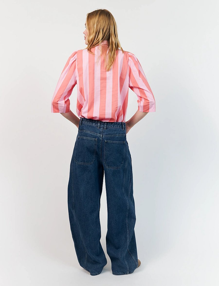 Lollys Laundry - BonoLL Shirt - kortärmade skjortor - light pink - 3