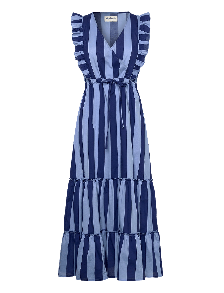 Lollys Laundry - SamoLL Midi Dress - robes d'été - blue - 1