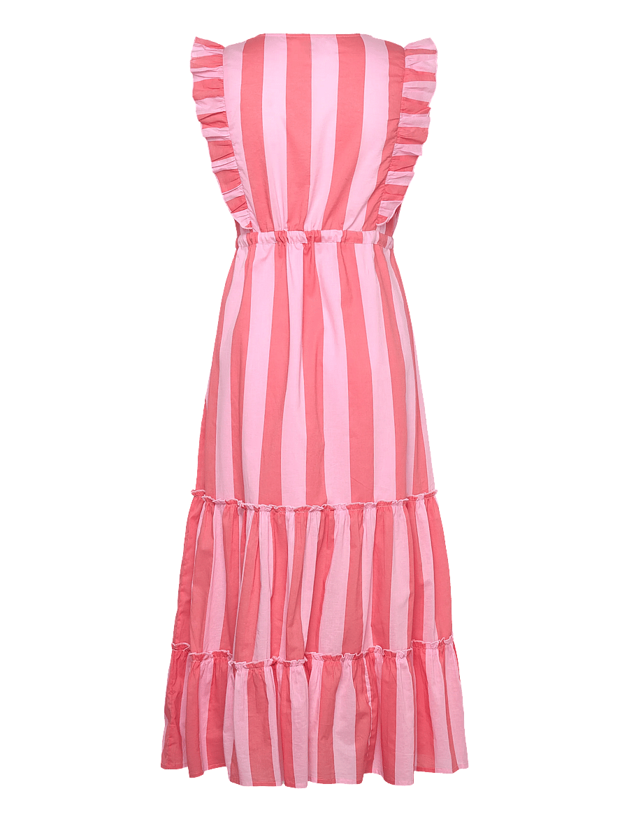 Lollys Laundry - SamoLL Midi Dress - sommarklänningar - light pink - 2