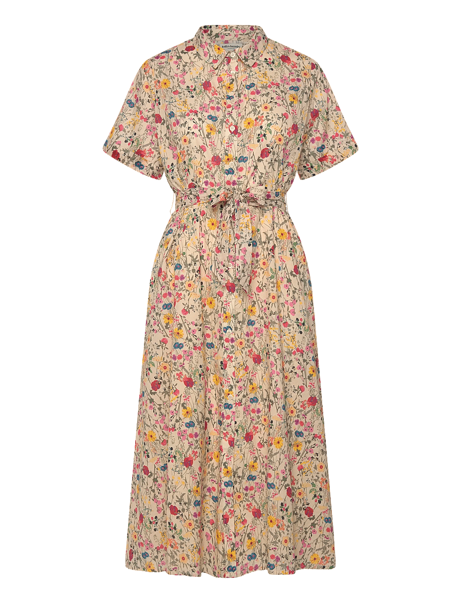 Lollys Laundry - BlakeLL Midi Dress SS - sommerkleider - flower print - 1