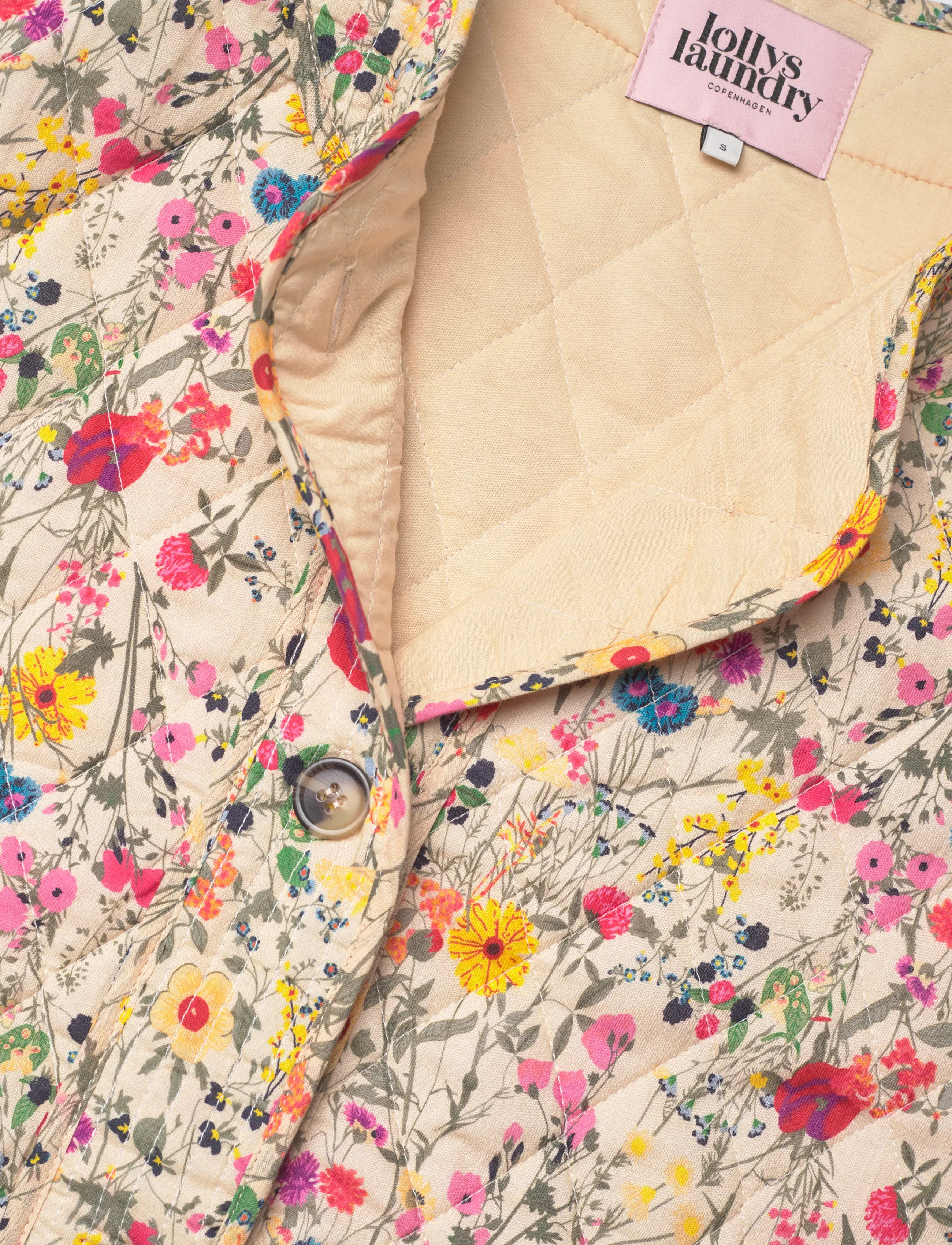 Lollys Laundry - LilyLL Quilted Jacket LS - frühlingsjacken - flower print - 3