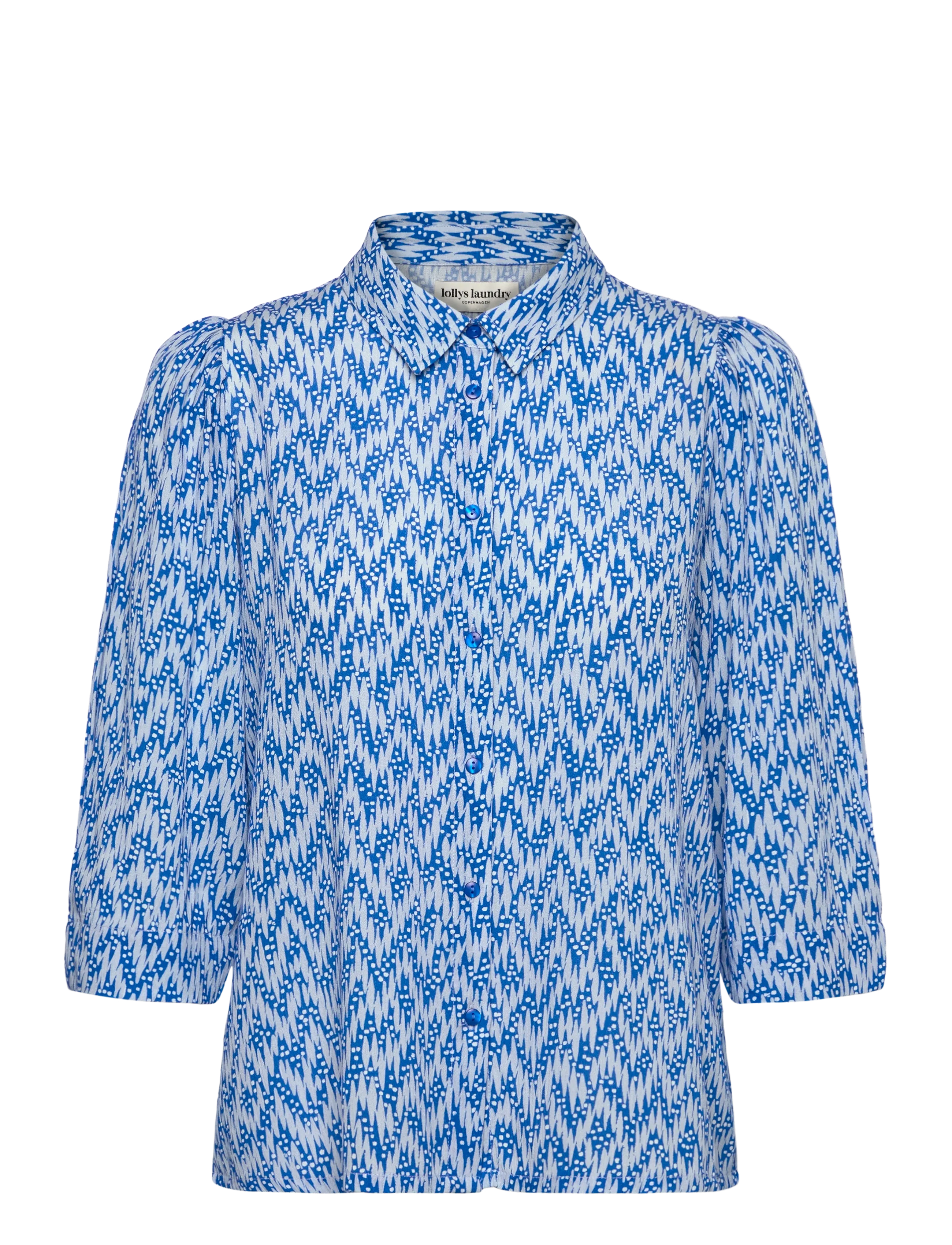Lollys Laundry - BonoLL Shirt SS - short-sleeved shirts - blue - 1