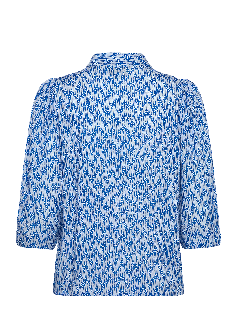 Lollys Laundry - BonoLL Shirt SS - kurzärmlige hemden - blue - 2