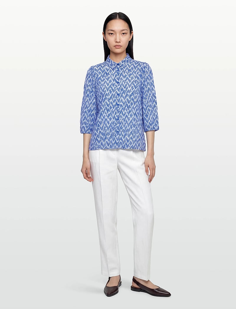 Lollys Laundry - BonoLL Shirt SS - kurzärmlige hemden - blue - 0