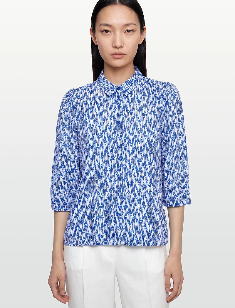 Lollys Laundry - BonoLL Shirt SS - kurzärmlige hemden - blue - 3